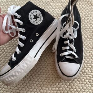 Converse Black High-Top Sneakers